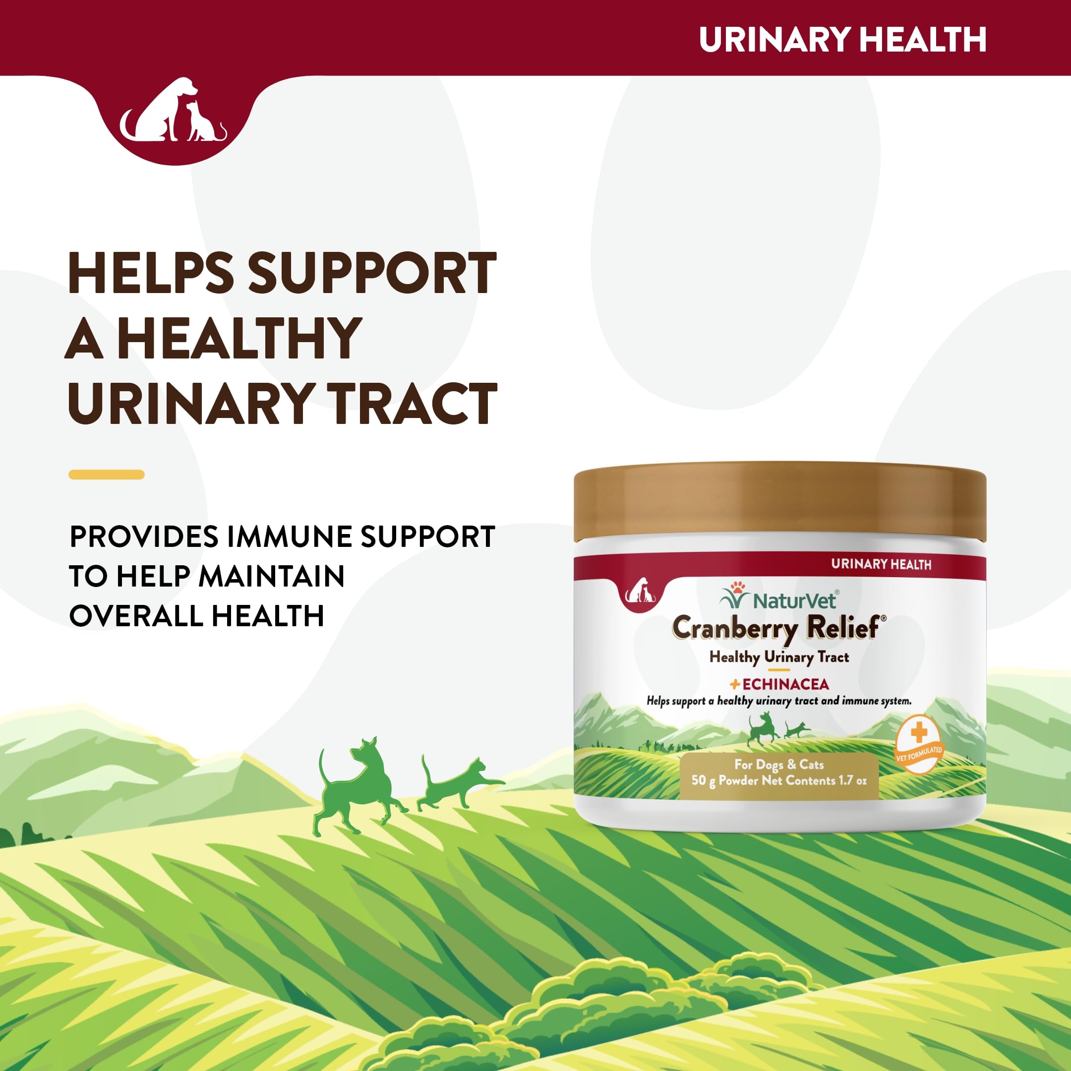 Foto 4 pulgar | Suplemento Naturvet Cranberry Relief + Echinacea En Polvo De 50 G - Venta Internacional.