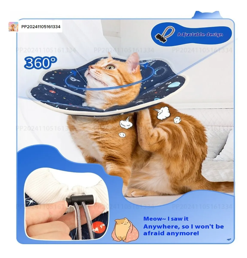Foto 2 | Collar Xtellar De Cono Para Mascotas Plegable Y Ajustable