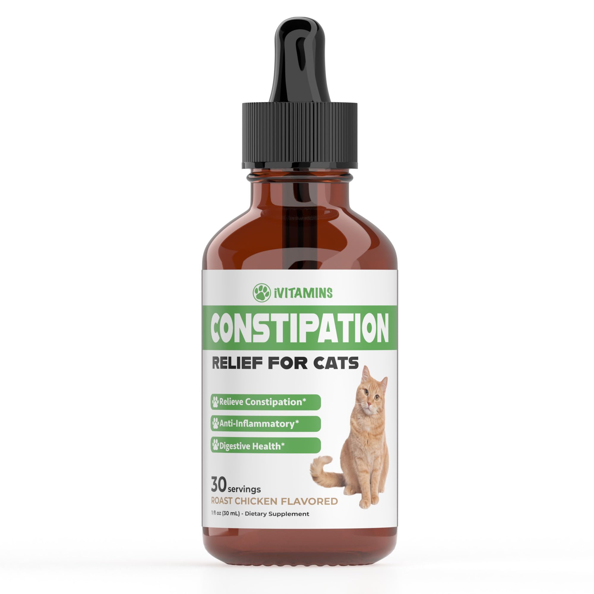 Foto 1 | Tintura Totalmente Natural Para Aliviar El Estreñimiento De Gatos  30 Ml - Venta Internacional.
