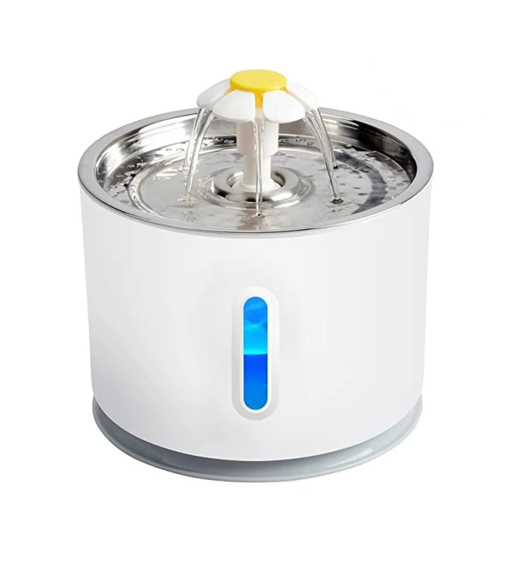 Fuente Dispensador de Agua Automático para Mascotas Malubero de 2.4 l