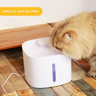 Foto 7 | Bebedero Tipo Fuente Capacidad 2.5l Poli Pets para Mascota