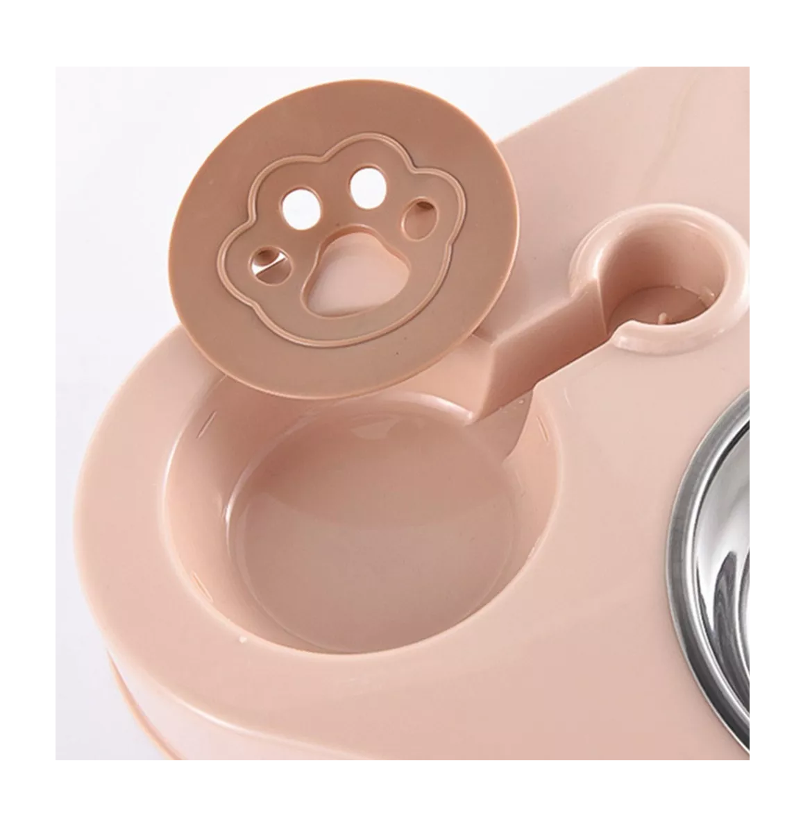 Foto 4 pulgar | Dispensador BELUG color Rosa Bebedero y Alimento Automático para Mascotas