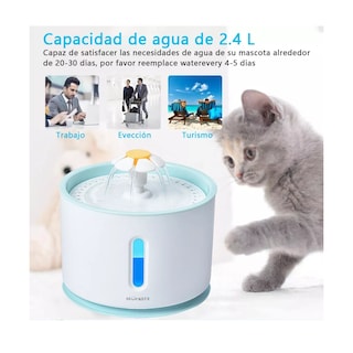 Foto 2 | Fuente de Agua para Mascotas Eo Safe Imports Esi-8805 Azul