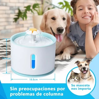 Foto 5 | Fuente de Agua para Mascotas Eo Safe Imports Esi-8805 Azul