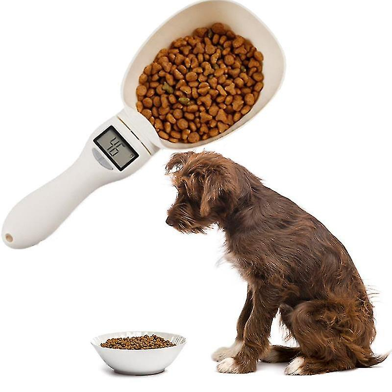 Foto 4 pulgar | Báscula De Comida Para Mascotas Para Perros Y Gatos, Cuenco Y Cuchara Huoguo - Venta Internacional.