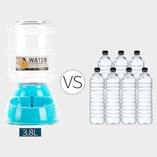 Foto 2 | Dispensador Automático De Agua Para Alimentos Drinking Fountains De 3.5 L Para P - Venta Internacional.