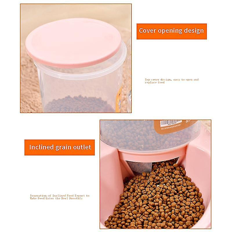 Foto 4 pulgar | Dispensador De Alimentos Huoguo Automático Para Gatos Con Gran Capacidad - Venta Internacional.