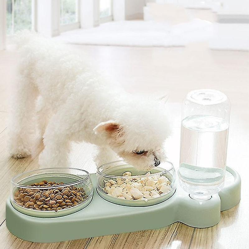 Foto 3 | Dispensador De Alimentos Con Alimentador Automático Huoguo Con Fuente De Agua - Venta Internacional.