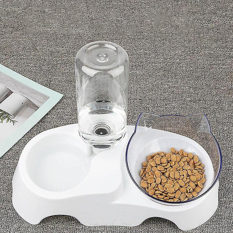 Foto 3 pulgar | Bebedero Automático Para Gatos Huoguo, Nuevo Dispensador De Agua De Doble Cuenco - Venta Internacional.