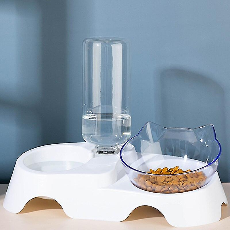 Foto 4 pulgar | Bebedero Automático Para Gatos Huoguo, Nuevo Dispensador De Agua De Doble Cuenco - Venta Internacional.