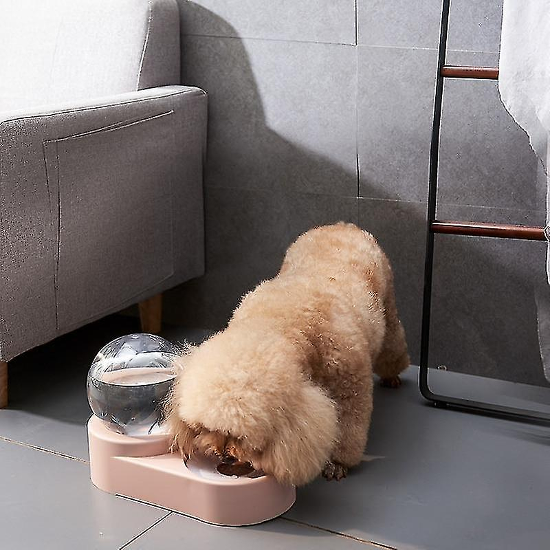 Foto 5 pulgar | Dispensador De Comida Automático Huoguo Para Mascotas Y Gatos, 1,8 L, Rosa - Venta Internacional.
