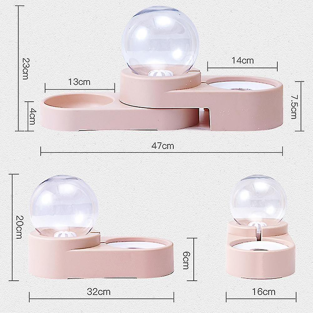 Foto 3 pulgar | Dispensador Automático De Agua Y Comida Para Mascotas Bowls, 1.8 L - Venta Internacional.