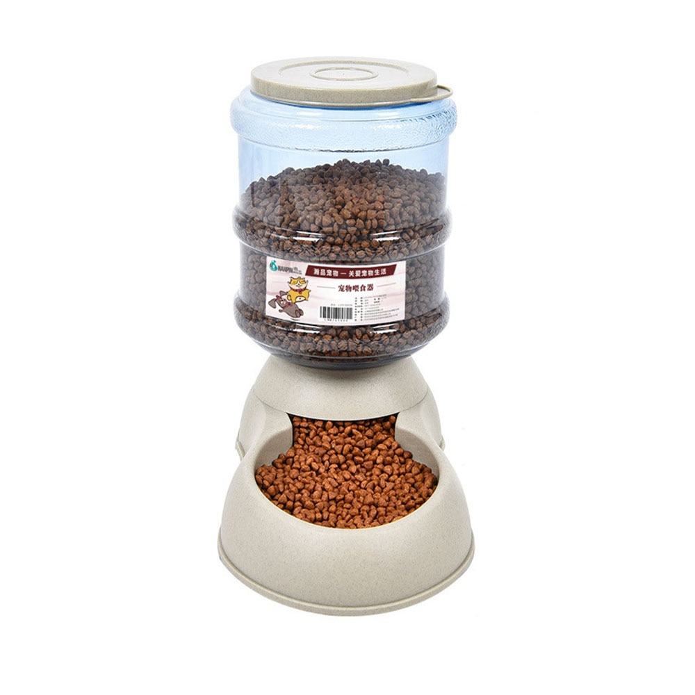 Foto 3 pulgar | Comedero Automático Para Mascotas Sanlin Beans Con Capacidad De 3,8 Litros Para Gatos Y Perros - Venta Internacional.