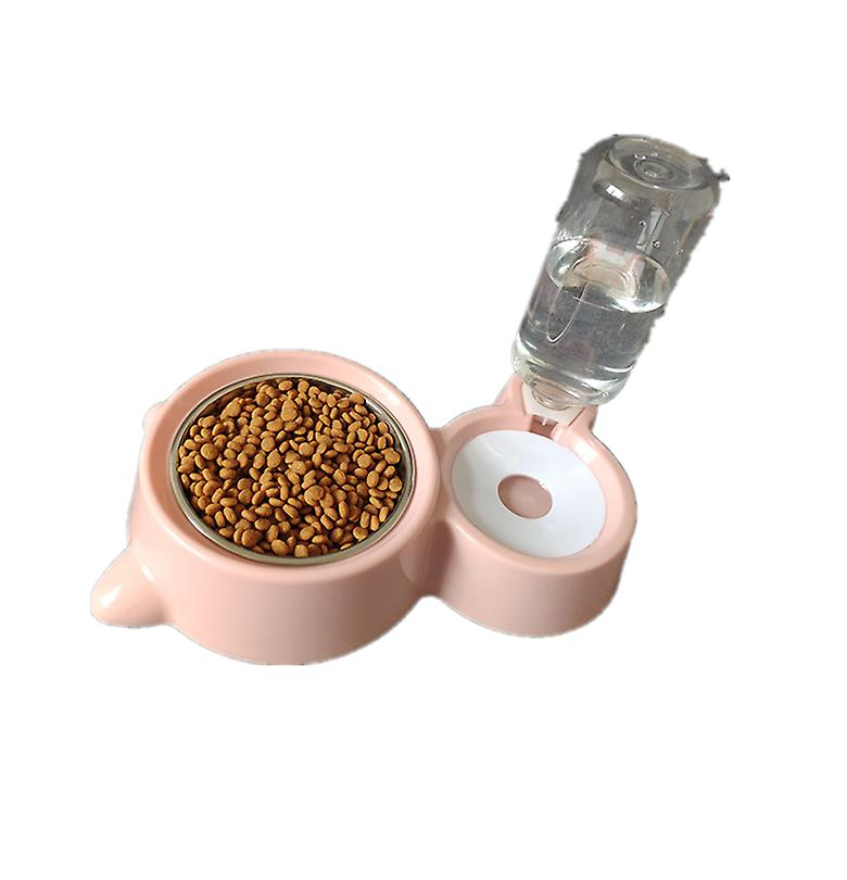 Foto 3 pulgar | Comedero Automático Para Mascotas Sanlin Beans, Doble Acero Inoxidable - Venta Internacional.