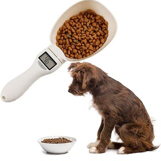 Foto 3 | Báscula De Comida Para Mascotas Para Perros Y Gatos, Cuenco Y Cuchara Huoguo - Venta Internacional.