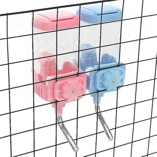 Foto 1 | Bebedero Para Mascotas Huoguo De Drinking Fountains, 2 Unidades, Rosa+azul - Venta Internacional.