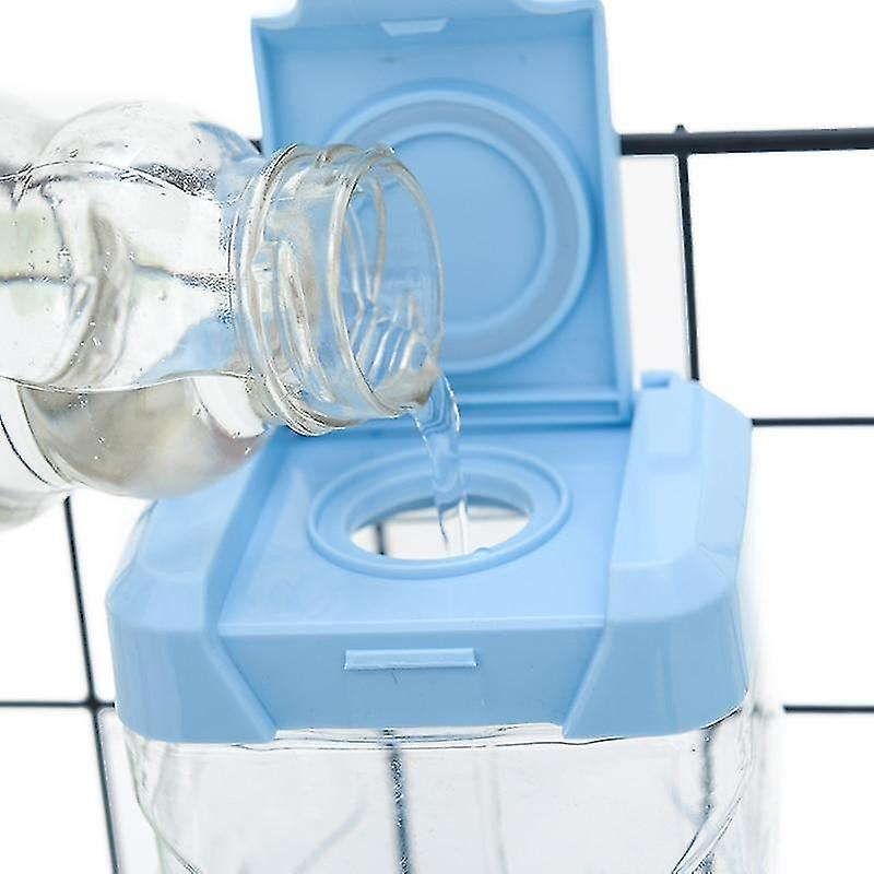 Foto 4 pulgar | Bebedero Para Mascotas Huoguo De Drinking Fountains, 2 Unidades, Rosa+azul - Venta Internacional.