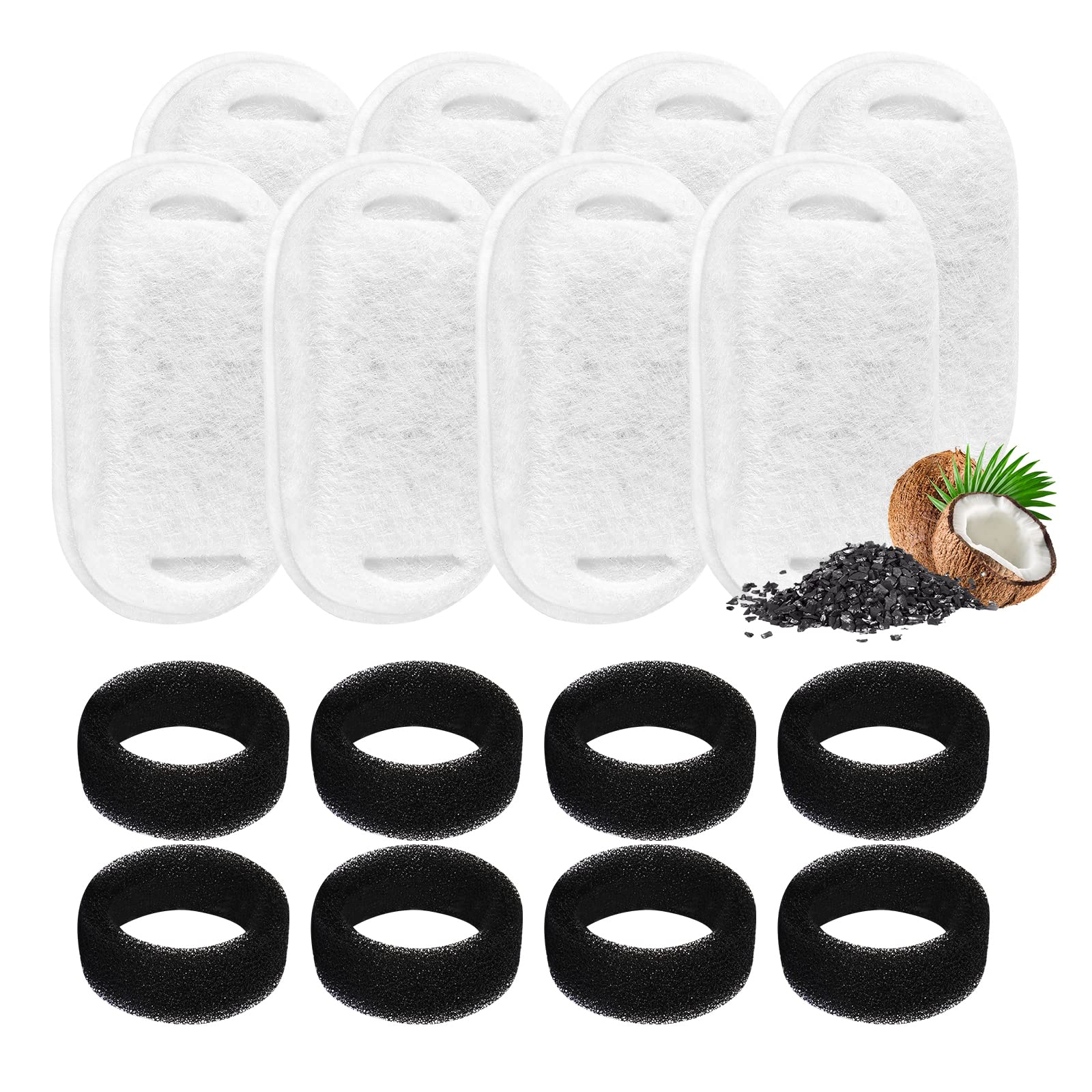 Foto 2 pulgar | Filtros De Repuesto Cat Fountain, 16 Unidades, Para Fuentes De 3 Y 2 Litros - Venta Internacional.