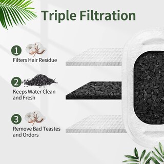 Foto 2 | Filtros De Repuesto Cat Fountain, 16 Unidades, Para Fuentes De 3 Y 2 Litros - Venta Internacional.
