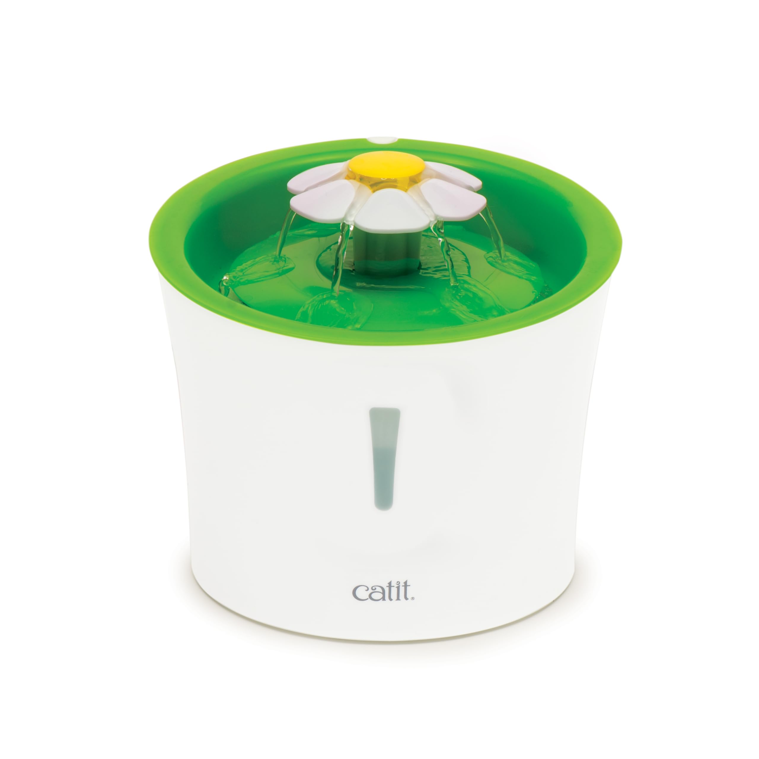 Fuente De Agua Potable Cat Catit Flower De 3 Litros Con Filtro Verde - Venta Internacional.