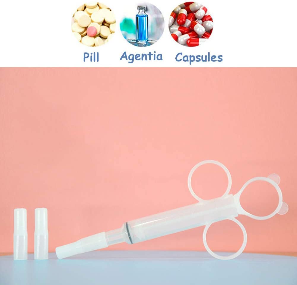 Foto 4 pulgar | Pistola Dispensadora De Pastillas Para Mascotas Para Píldoras Sólidas Con 2 Puntas De Silicona - Venta Internacional.