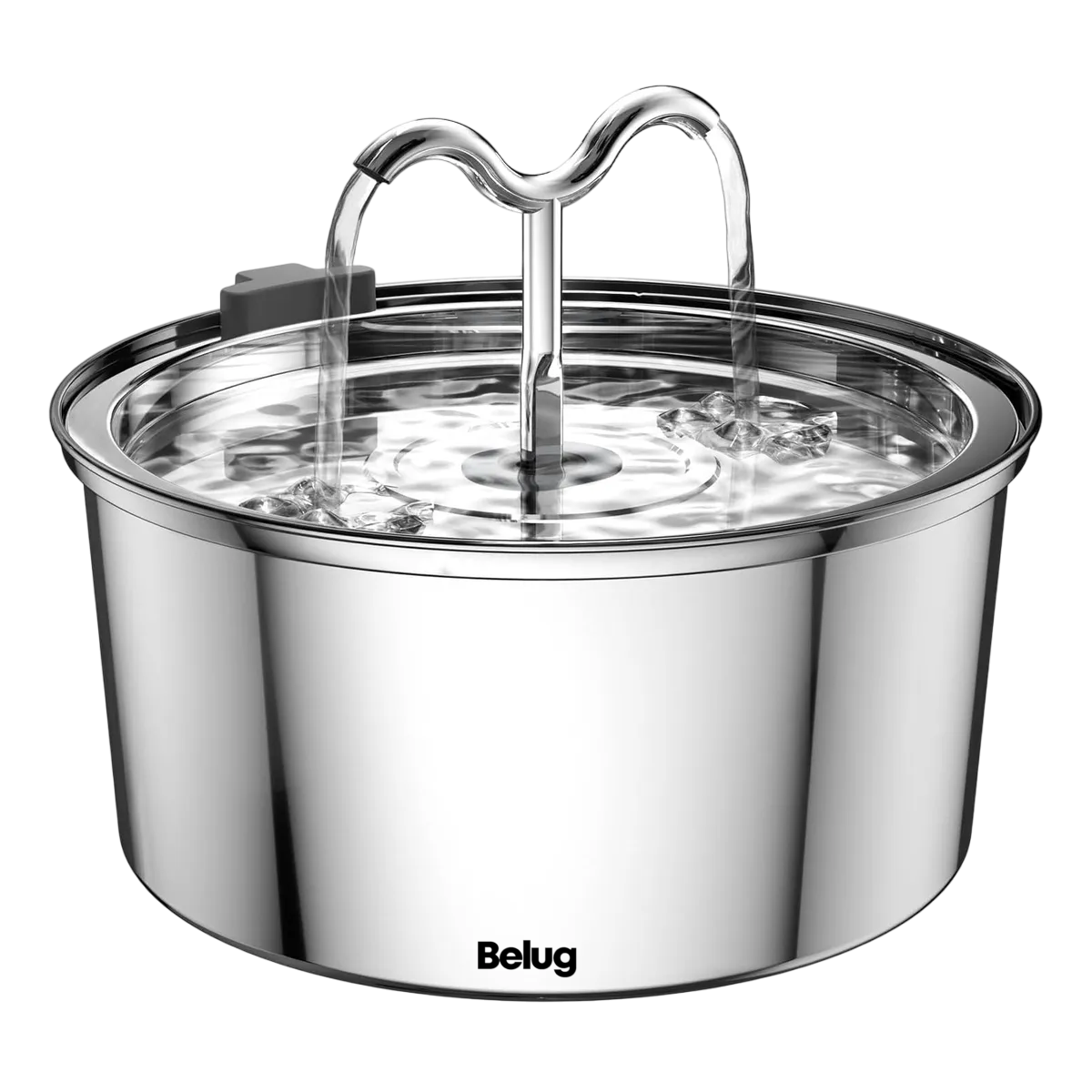 Foto 2 pulgar | Fuente Para Gatos Bebedero Belug Perro Acero Inoxidable 3.2l