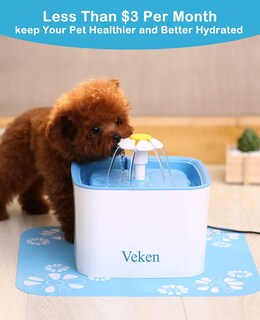 Foto 6 | Filtros De Repuesto Veken Fuente Automática Para Mascotas 2 5 L Paquete De 4 - Venta Internacional.