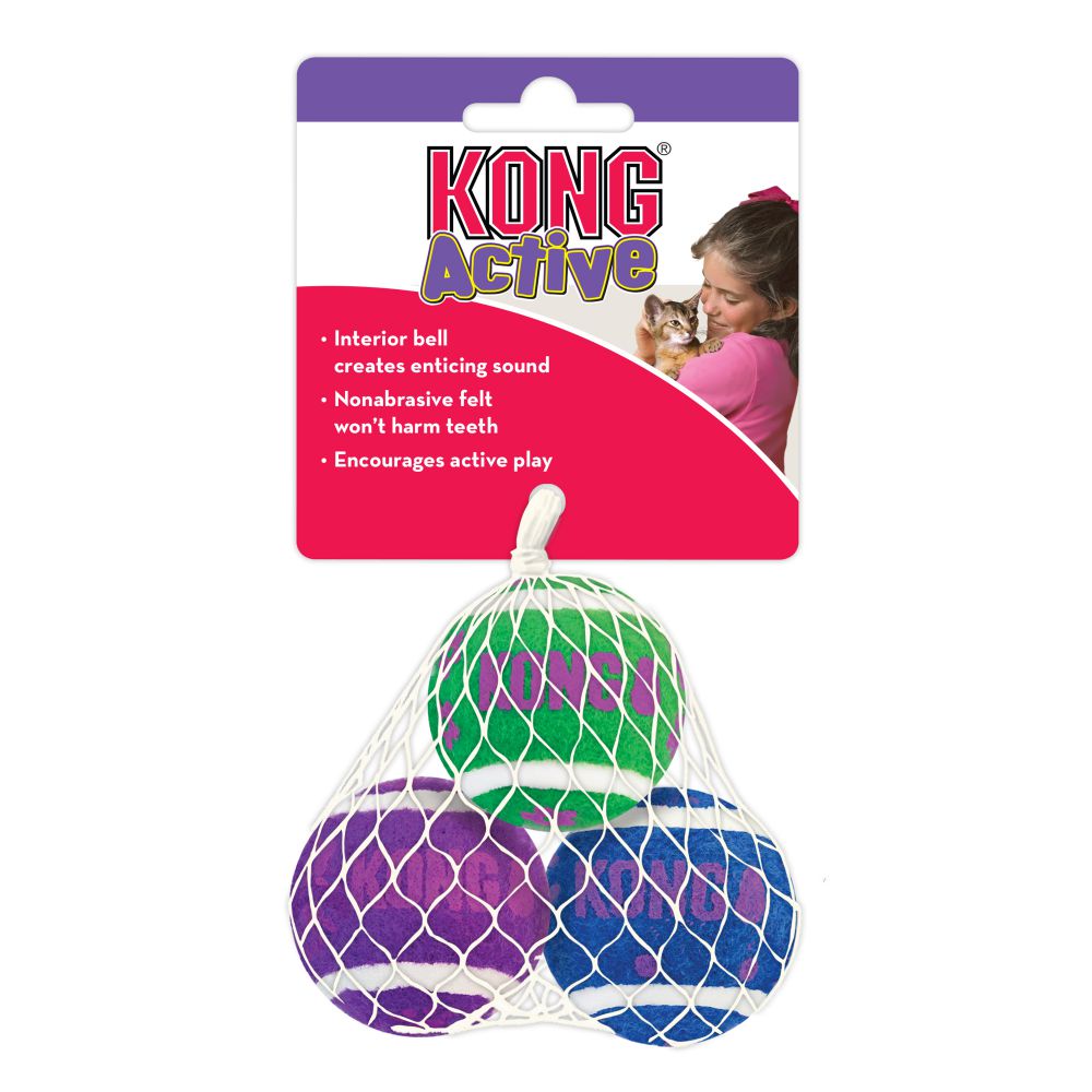 Pelotas para Gato Kong Active Multicolor