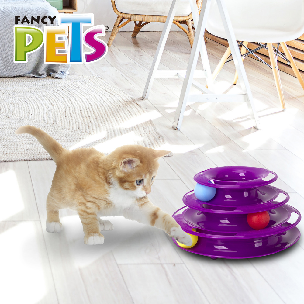 Foto 4 pulgar | Juguete para Gato Fancy Pets FL8281 color Púrpura