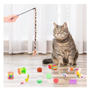 Foto 5 | Juguetes para Gato Belug Multicolor 33 Piezas