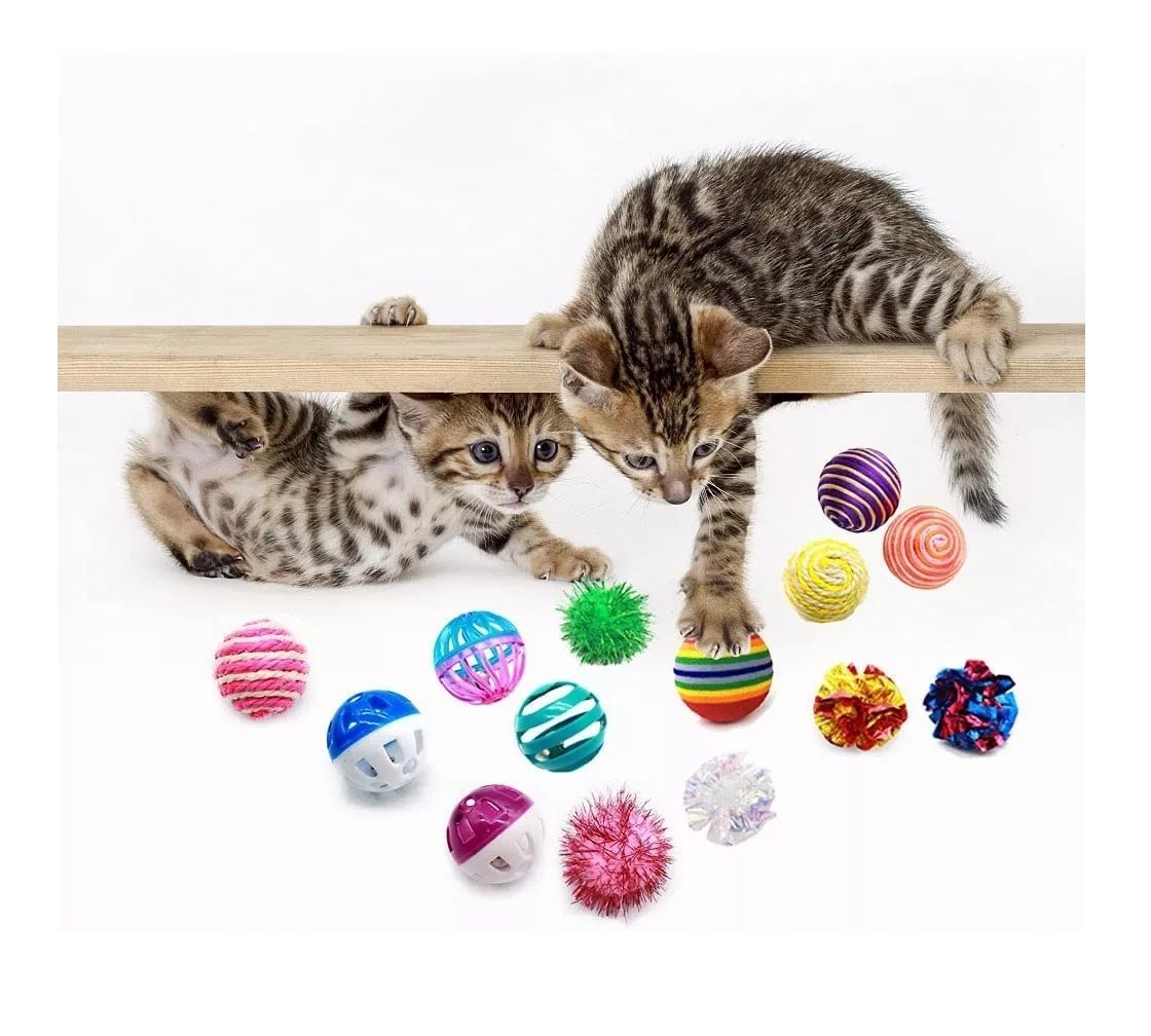 Foto 5 pulgar | Juguetes para Gatos Belug Multicolor 30 Piezas