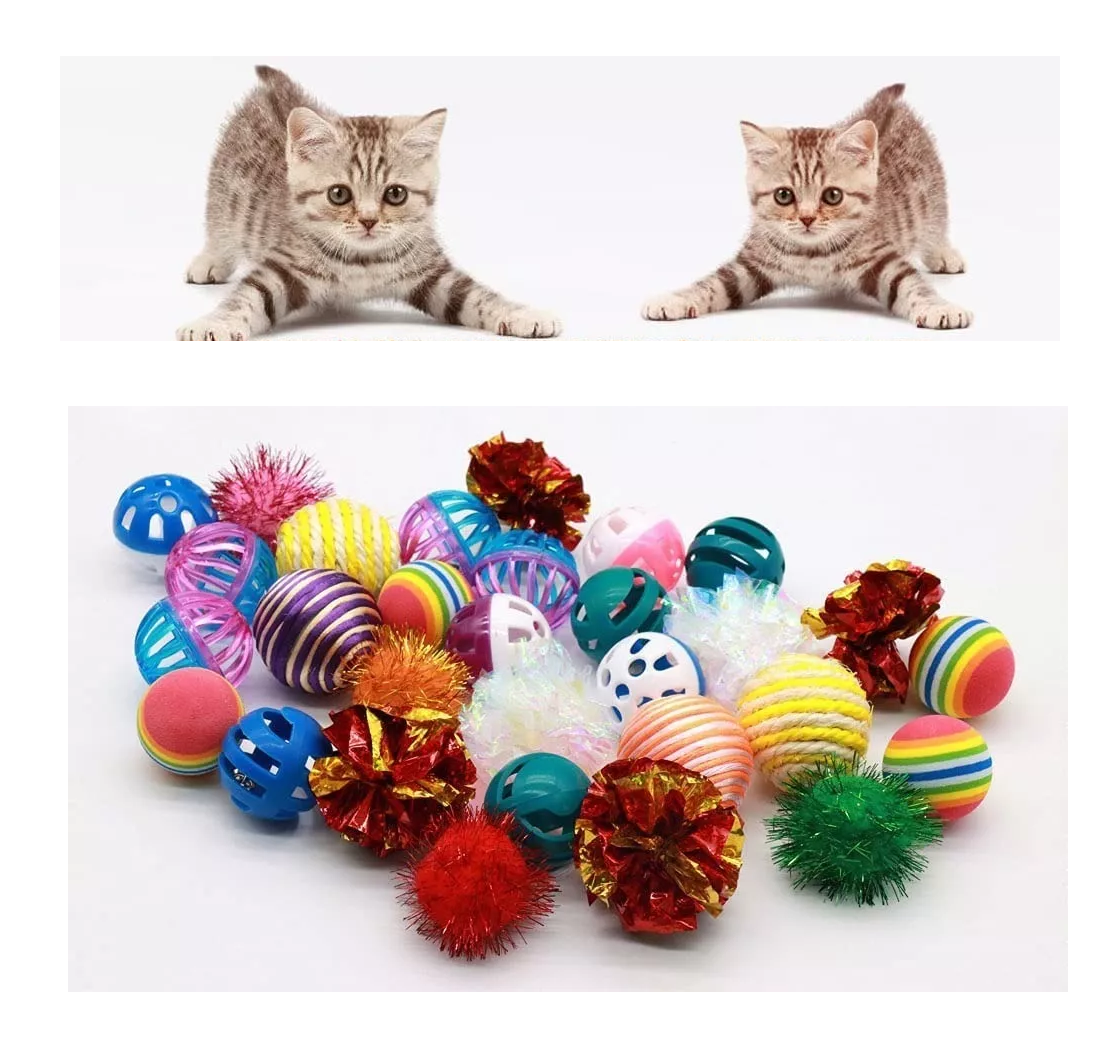 Foto 5 | Juguetes para Gatos Belug Multicolor 30 Piezas