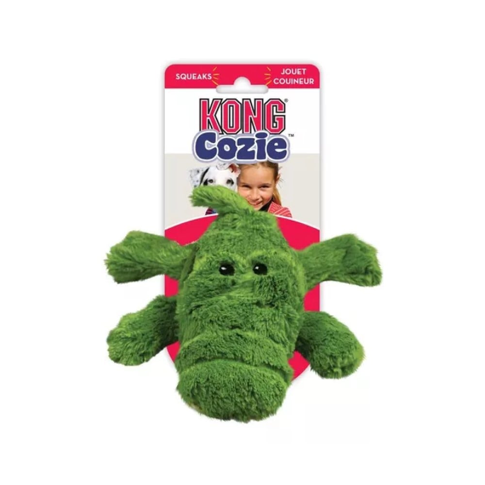 Juguete Lagarto Adorable Ali Cozie Mediano Kong color Verde para Perro Coppel