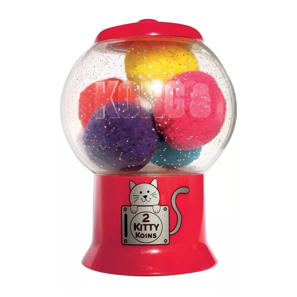Infusor Catnip P/ Juguetes 6 Bolitas Multicolor Kong para Gato $449