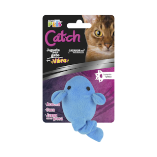 Foto 2 | Juguete Catch con Forma de Pez Fancy Pets FL8270 que Vibra para Gato Contiene 1 Pieza