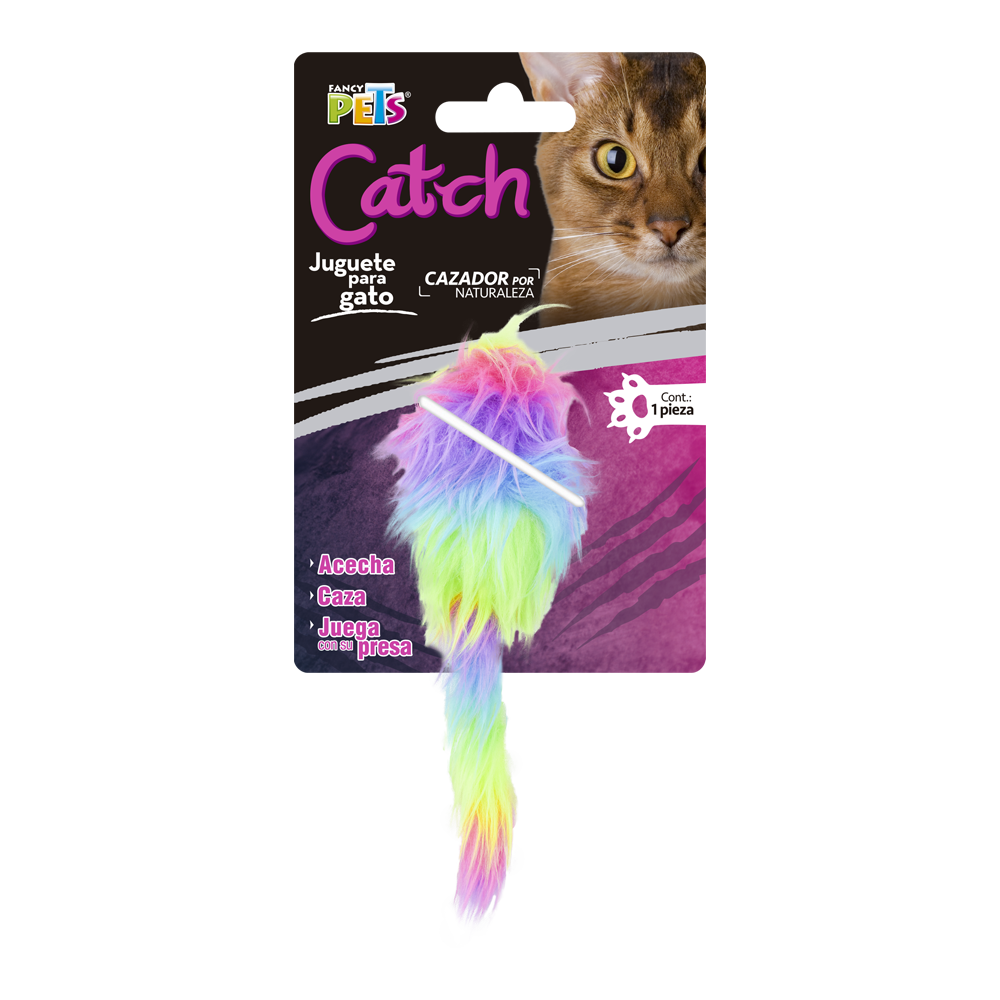 Fancy Pets Catch Ratón Arcoíris Para Gato