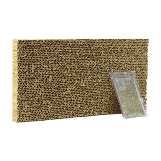 Foto 1 | Van Ness Tapete Rascador Scratcher Doble De Cartón Para Gato Con Catnip