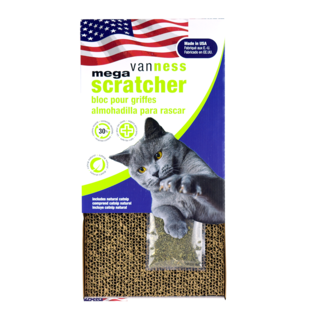 Foto 2 | Van Ness Tapete Rascador Scratcher Doble De Cartón Para Gato Con Catnip