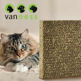 Foto 3 | Van Ness Tapete Rascador Scratcher Doble De Cartón Para Gato Con Catnip