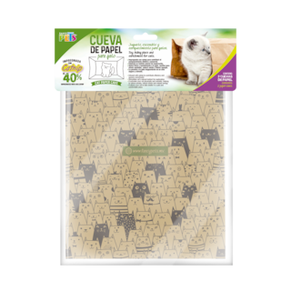 Foto 4 | Fancy Pets Cueva De Papel Con Catnip Para Gato Contiene 2 Piezas