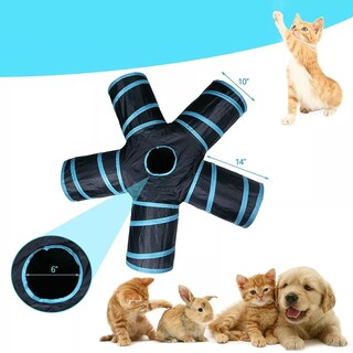 Foto 2 | Juguete de Túnel Eo Safe Imports Esi-9759 Multicolor para Gatos Cachorros Conejos