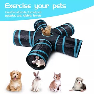 Foto 3 | Juguete de Túnel Eo Safe Imports Esi-9759 Multicolor para Gatos Cachorros Conejos