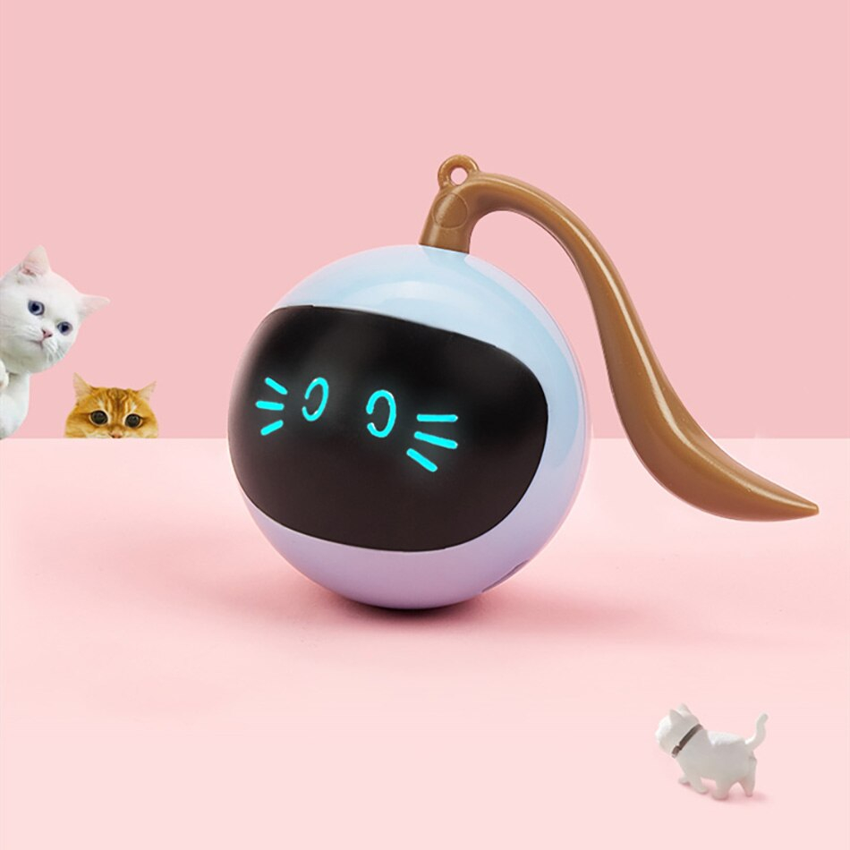 Foto 1 | Pelota Automática Inteligente Para Gatos Sanlin Beans Interactive Led Li - Venta Internacional.