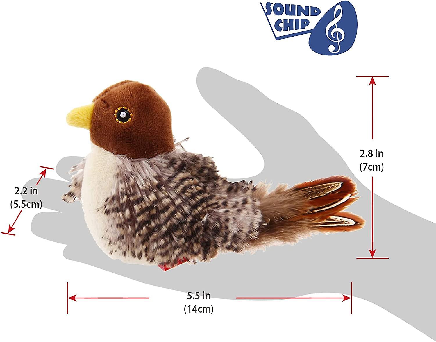 Foto 1 | Juguete Interactivo Para Gatos Huoguo Animal Sound Squeaking Bird - Venta Internacional.