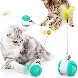 Foto 2 | Tumbler Swing Toy Para Gatos Interactive Balance Car 2021 - Venta Internacional.