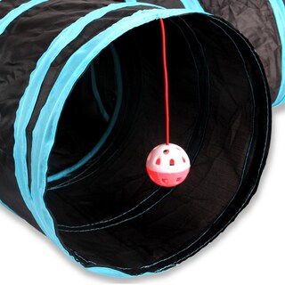 Foto 3 | Cat Tunnel Sanlin Beans, 5 Agujeros, Plegable, Poliéster, Azul - Venta Internacional.