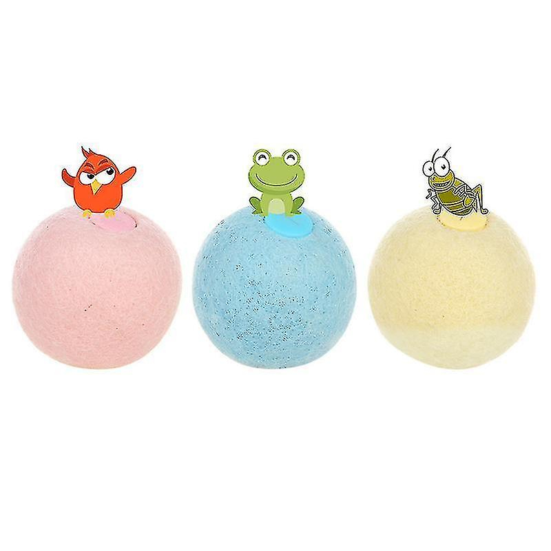 Foto 2 | Pelota Interactiva Inteligente Para Gatos Huoguo Con Hierba Gatera Amarilla - Venta Internacional.