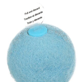 Foto 4 | Pelota Interactiva Inteligente Para Gatos Huoguo Con Hierba Gatera Amarilla - Venta Internacional.