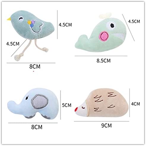 Catnip Toys Lidiper Para Gatos, Almohada De Peluche Interactiva, 4 Unidades - Venta Internacional.