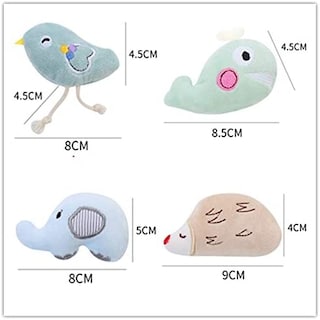 Foto 1 | Catnip Toys Lidiper Para Gatos, Almohada De Peluche Interactiva, 4 Unidades - Venta Internacional.